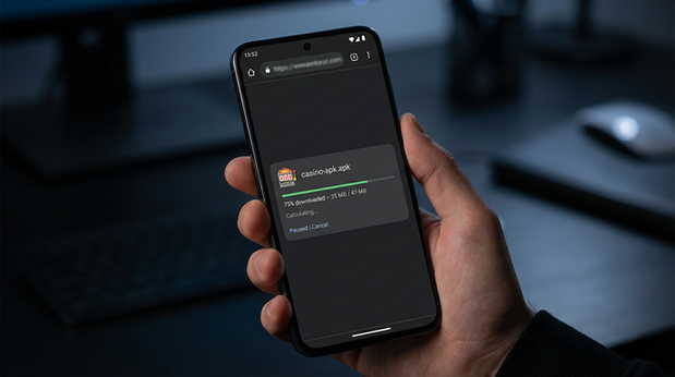 Main screen of lucky3vegas apk page for PK players - 4