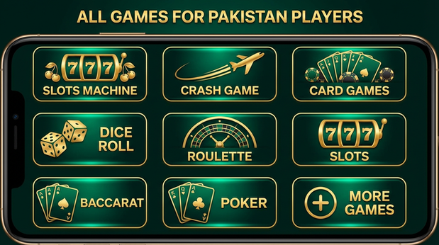 Main screen of lucky3vegas games page for PK players - 4