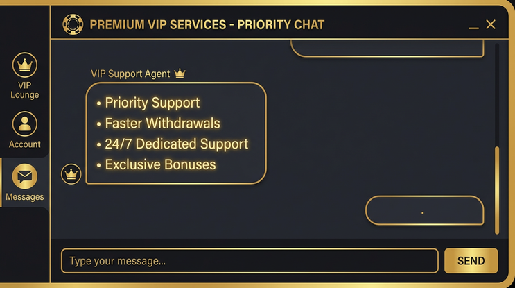 Payment and PKR controls in lucky3vegas - 6